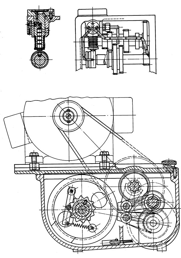 Привід верстата sv18ra